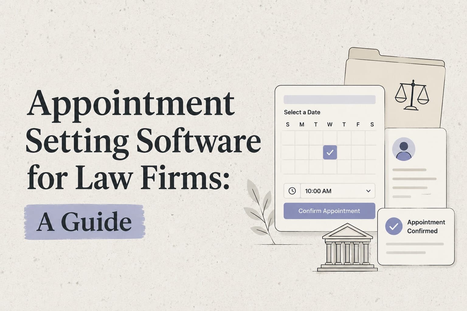 Appointment Setting Software for Law Firms: Buyer Guide