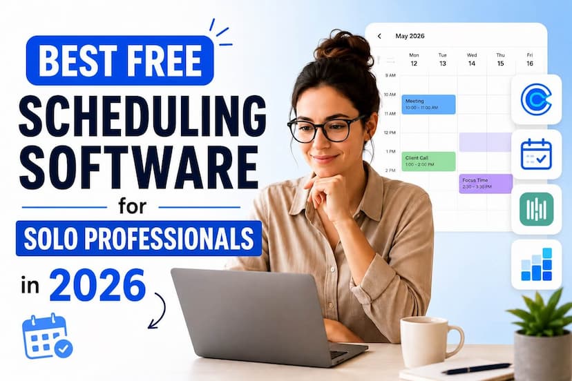 Best Free Scheduling Software for Solo Professionals in 2026