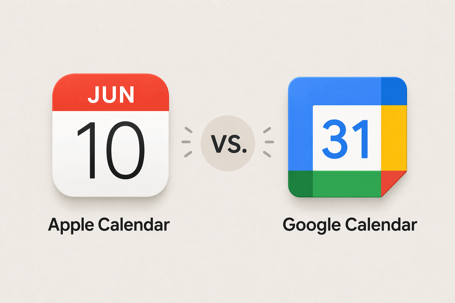 Apple Calendar vs Google Calendar: Which One Should You Use in 2026?