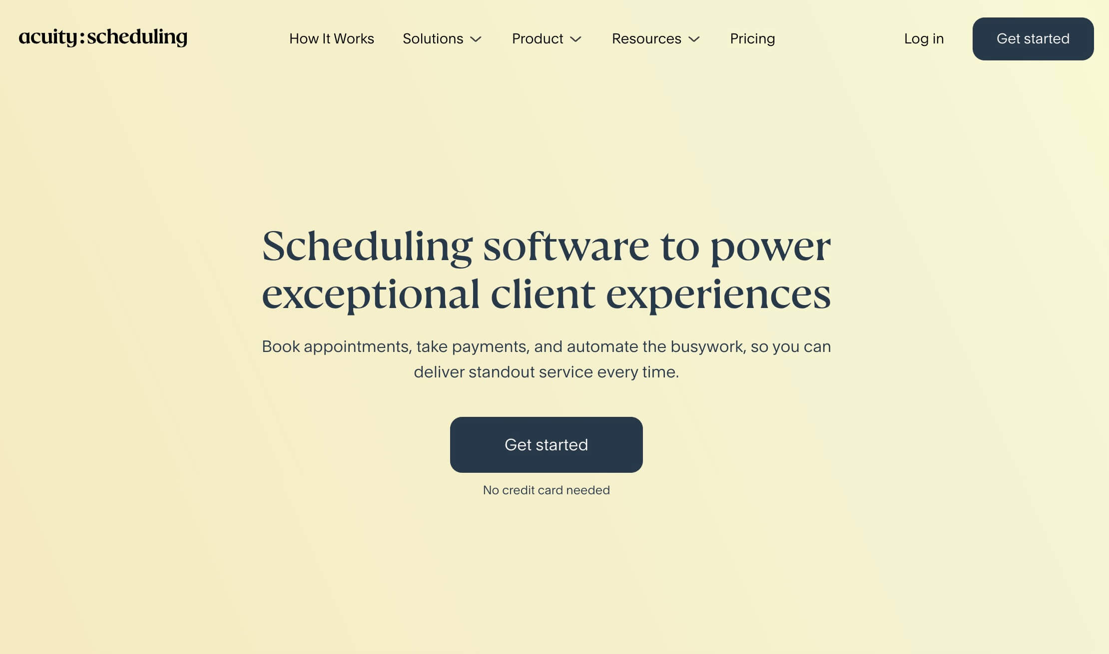 Acuity Scheduling tool