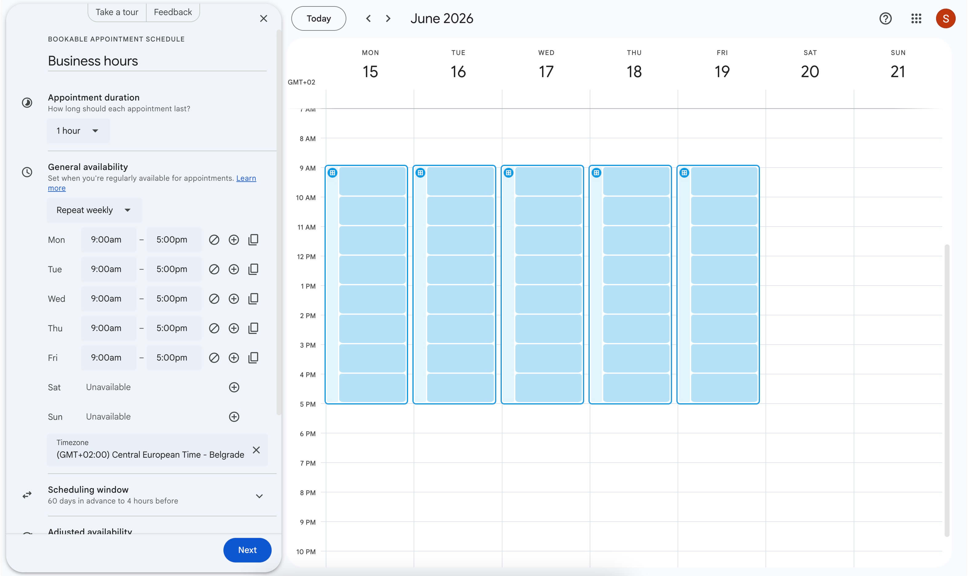 Appointment scheduling software for accountants