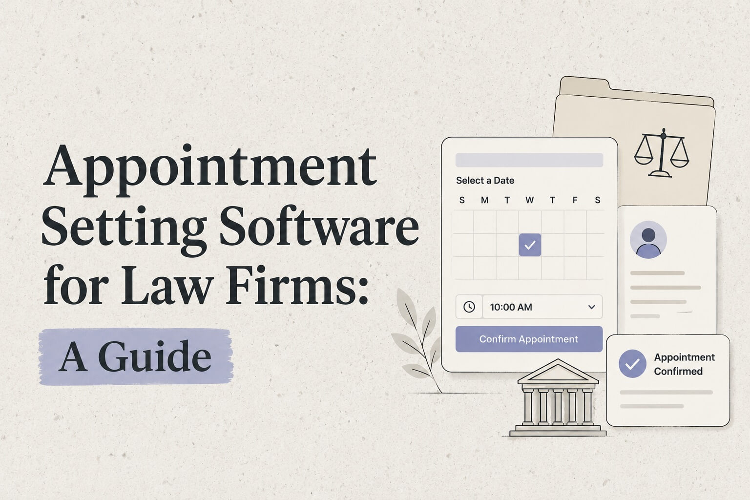 Appointment Setting Software for Law Firms: Buyer Guide